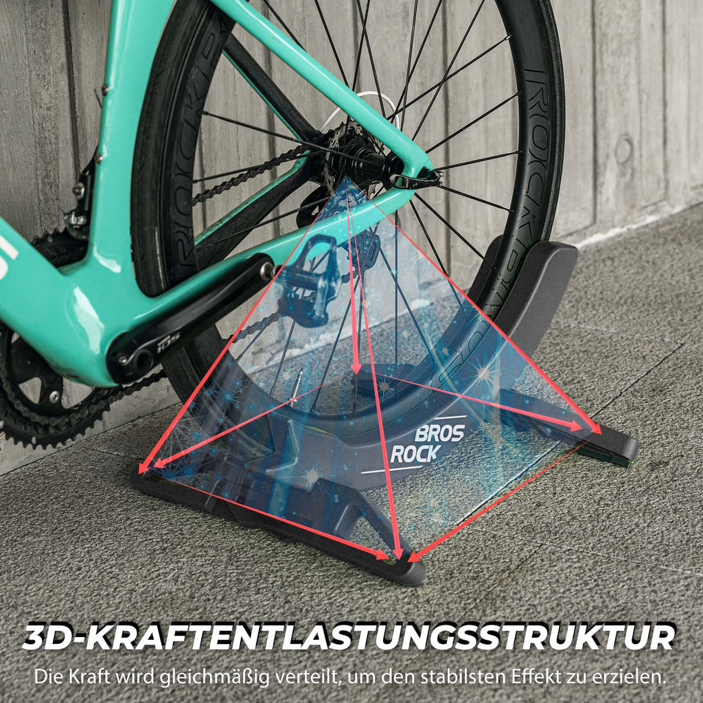 ROCKBROS Fahrrad Parkständer, verstellbare Fahrradständer für 26–80 mm