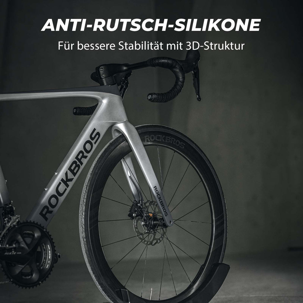 ROCKBROS Fahrrad Parkständer, verstellbare Fahrradständer für 26–80 mm