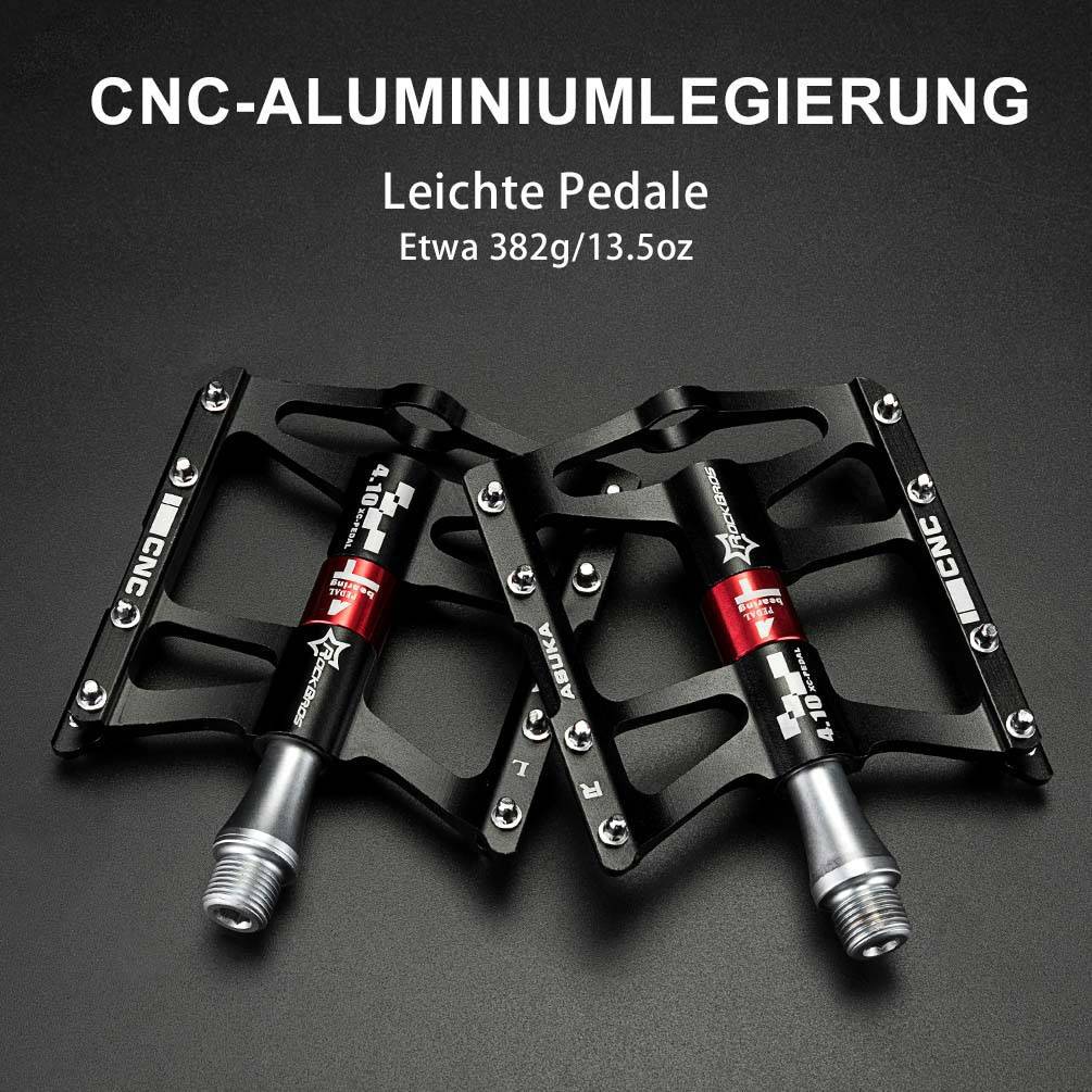 Fahrrad Pedale 9/16 für MTB/BMX/Rennrad 4 Sealed Bearings