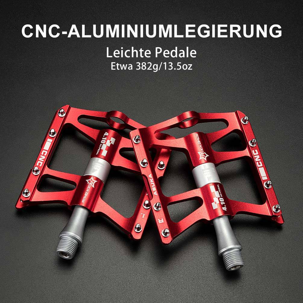 Fahrrad Pedale 9/16 für MTB/BMX/Rennrad 4 Sealed Bearings