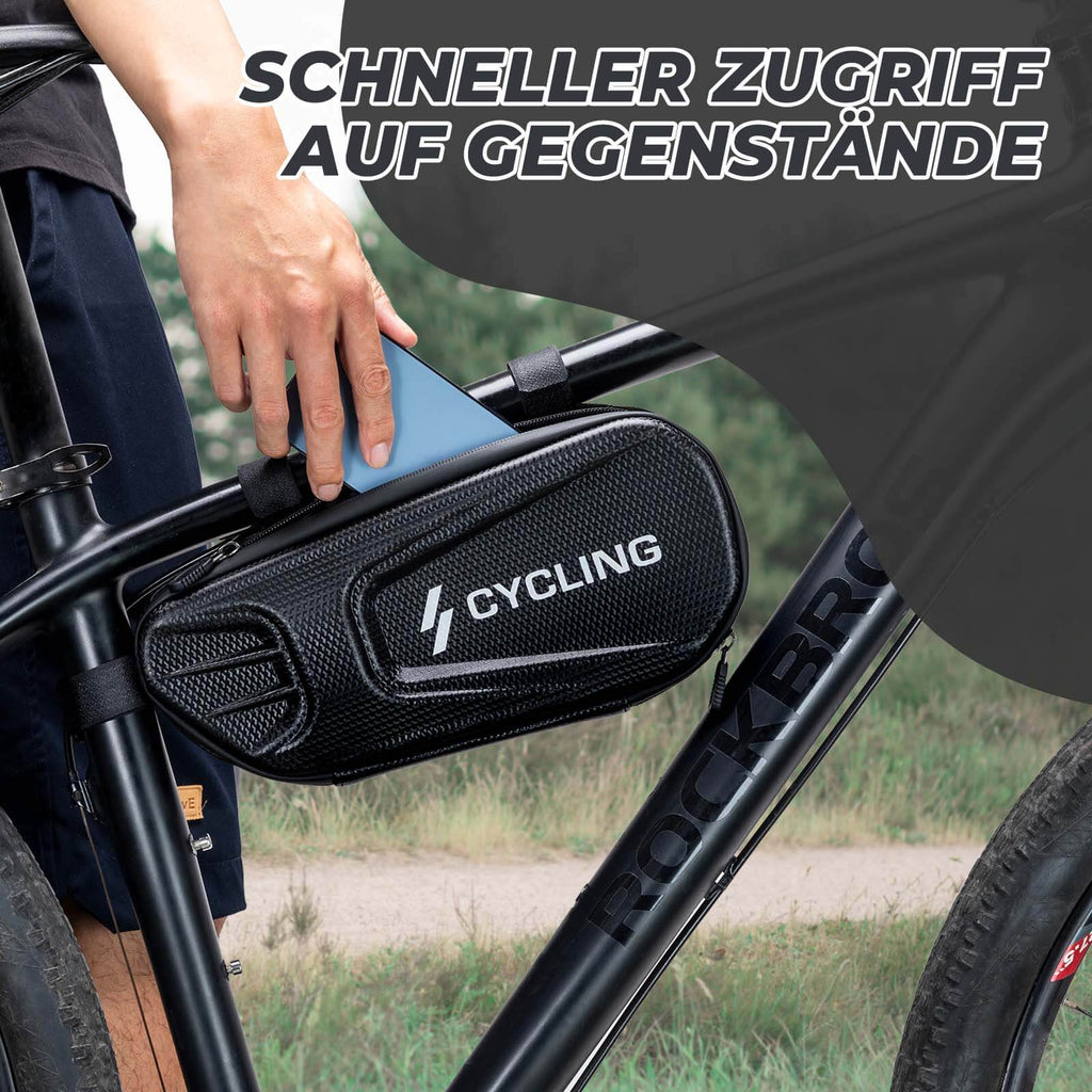 ROCKBROS Fahrrad Rahmentasche 1,5L Dreieckstasch Wasserdicht Fahrradtasche