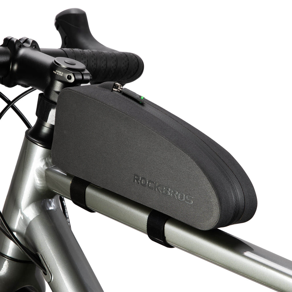 ROCKBROS Fahrrad Rahmentasche wasserdicht Staubfest Schwarz 1L/1,6 L