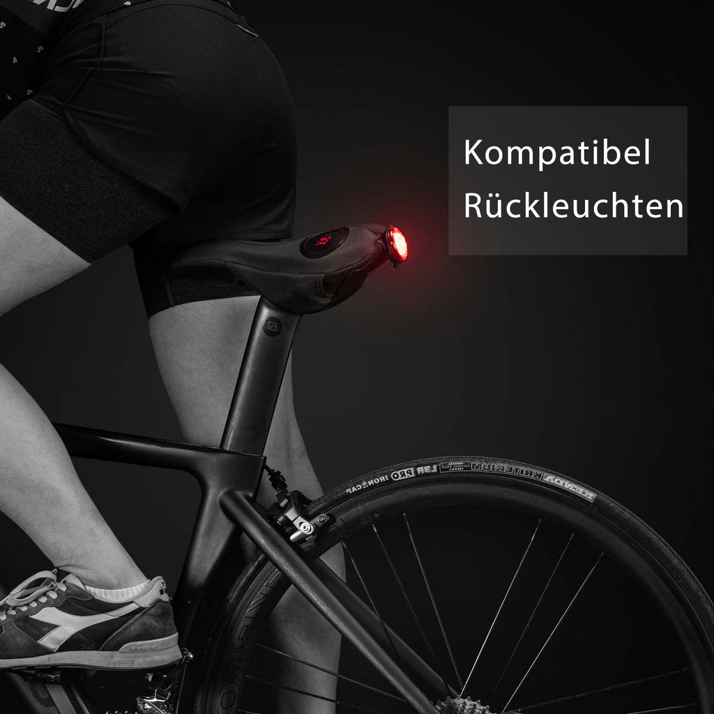 ROCKBROS Fahrrad Sattelbezug Gel Sattel Überzug Schwarz
