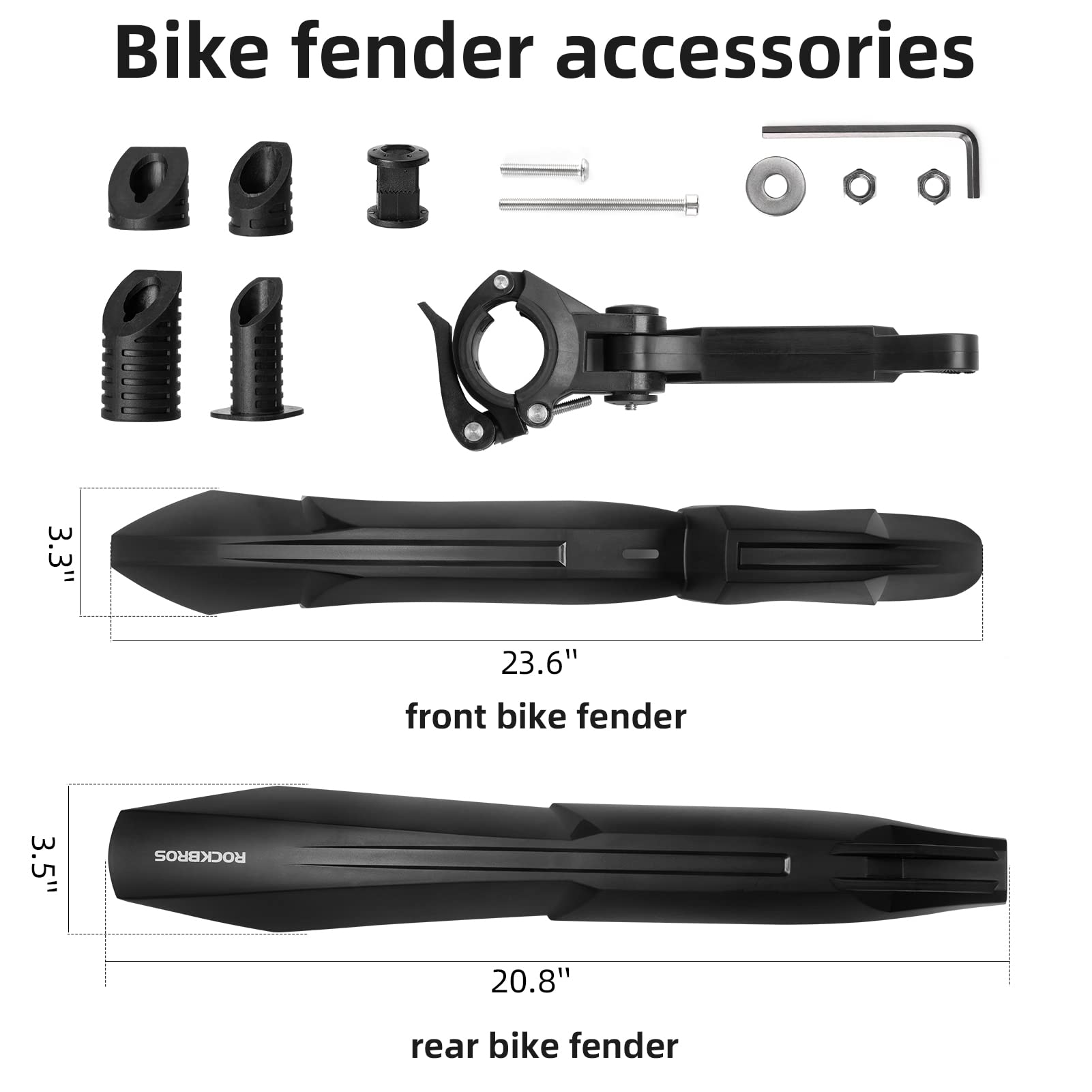 Fahrrad Schutzblech Set Mountainbikes Universal Spritzschutz