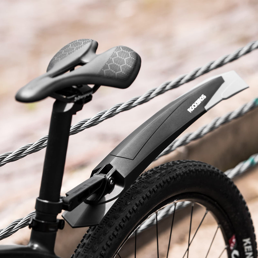 ROCKBROS Fahrrad Schutzblech Set MTB Spritzschutz aus PP und Gummi