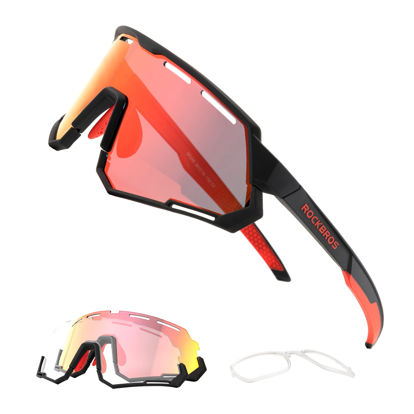 2-in-1 Fahrradbrille: Polarisiert und Selbsttönend