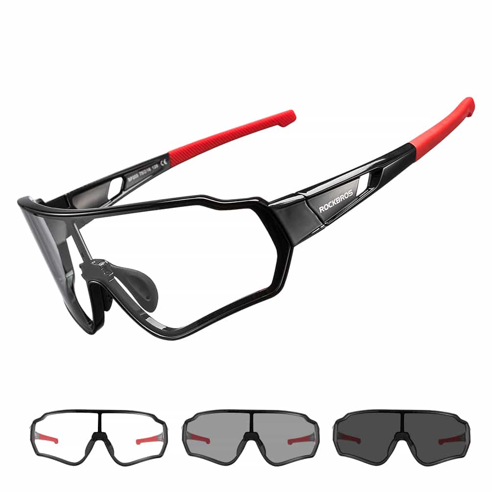 Unisex Photochromic Sportbrille mit UV400-Schutz