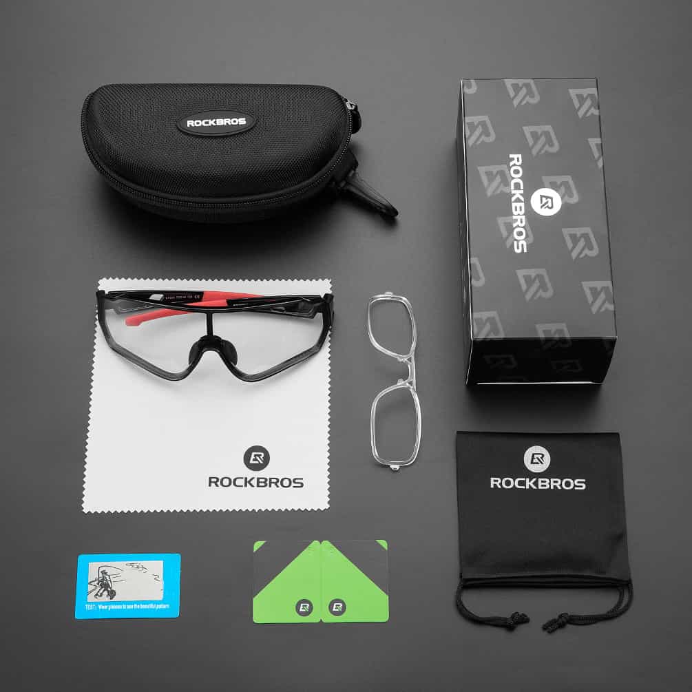 Unisex Photochromic Sportbrille mit UV400-Schutz