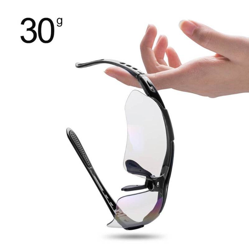 Polarisierte Fahrradbrille mit 5 Wechselgläsern