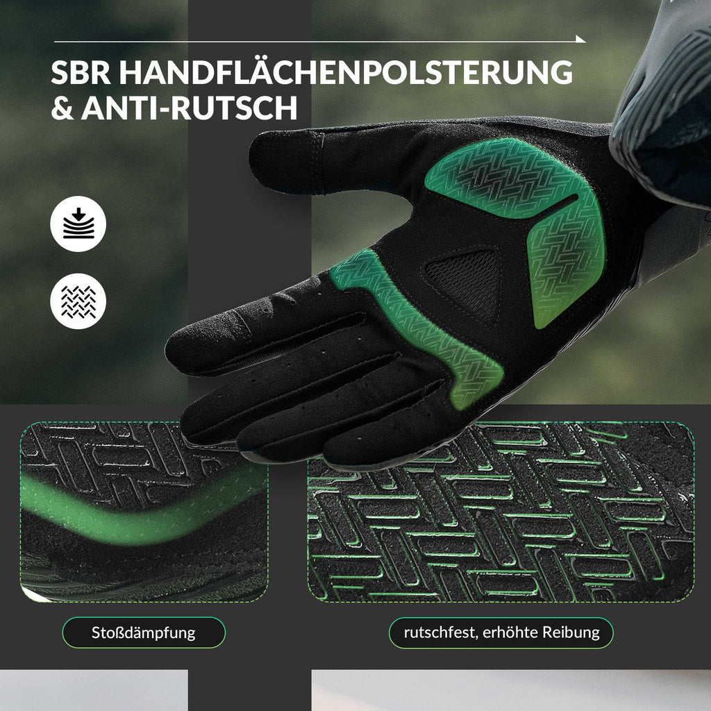 ROCKBROS Fahrradhandschuhe Damen/Herren Touchscreen Anti-Rutsch Dünne