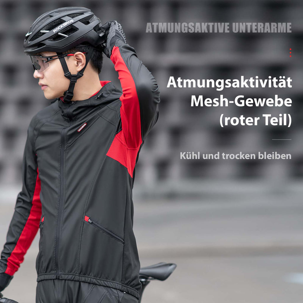 Herren Fahrradjacke für Winter & Pendeln