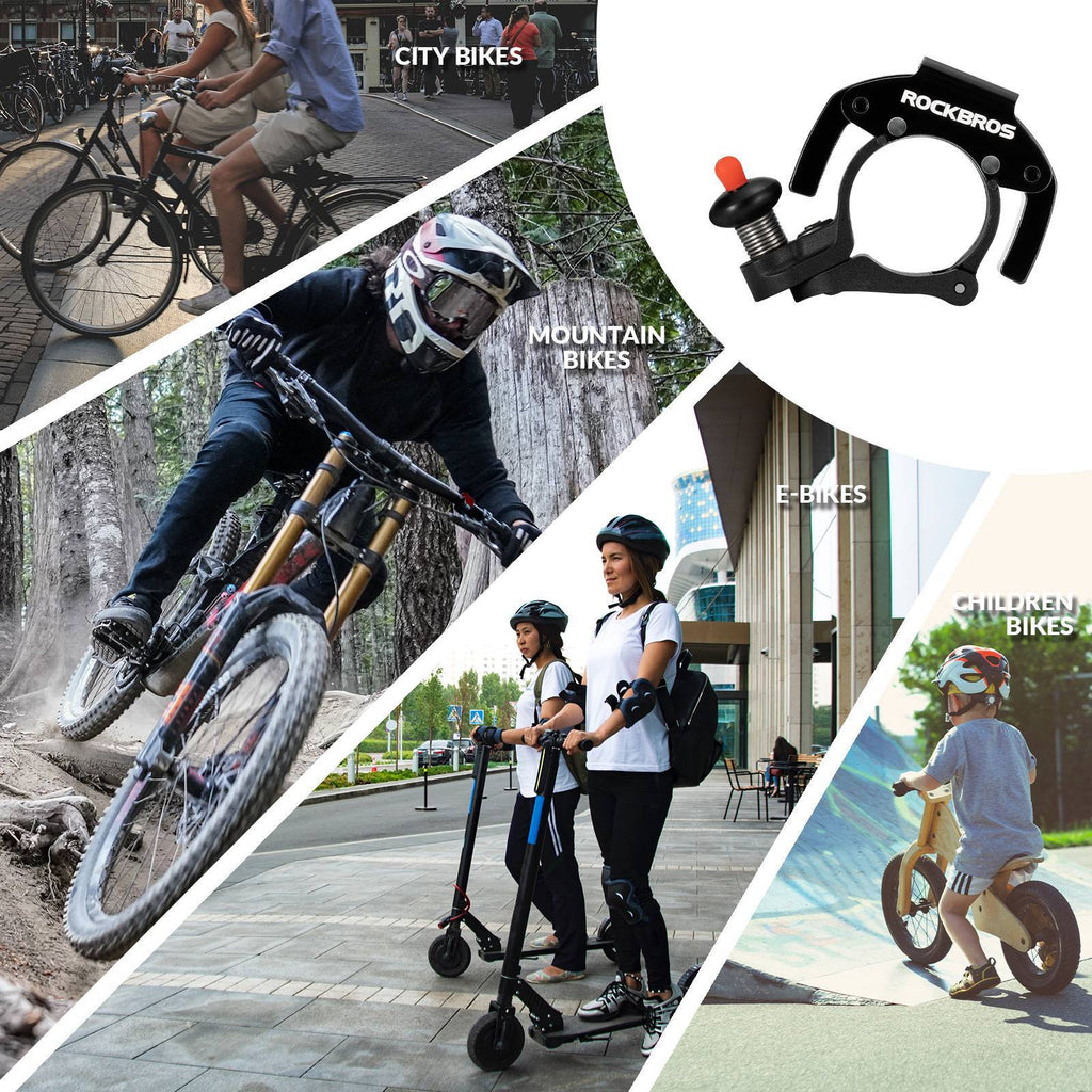 Mini Fahrradklingel 100dB für mehr Sicherheit