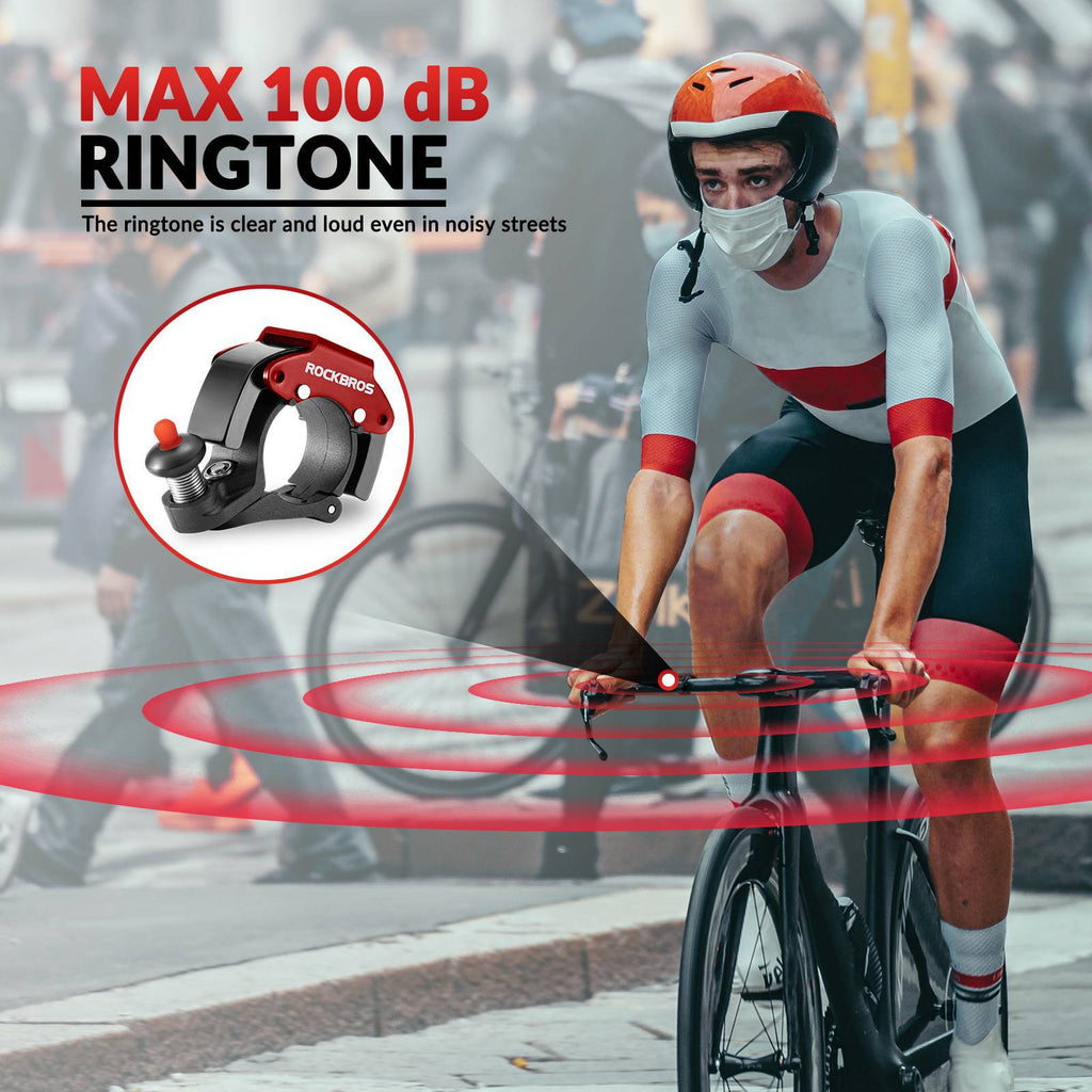Mini Fahrradklingel 100dB für mehr Sicherheit
