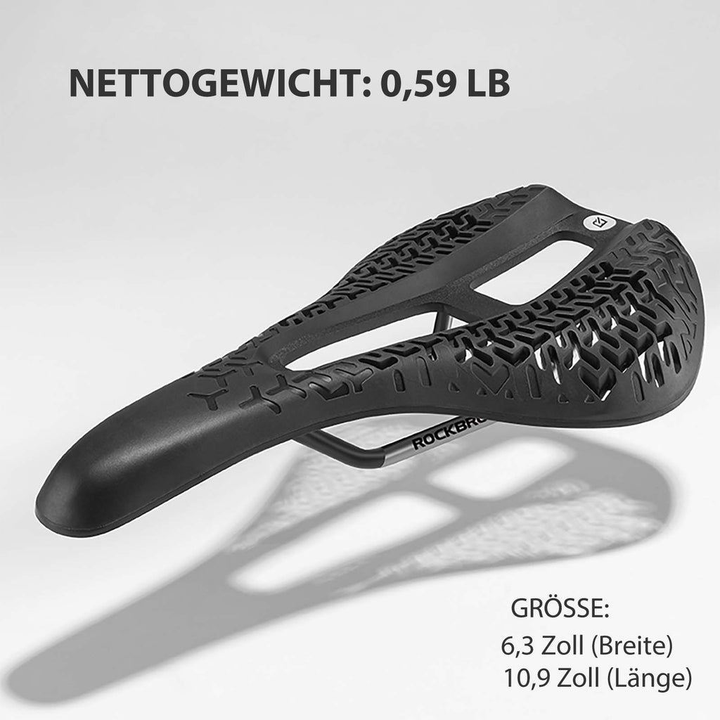 ROCKBROS Fahrradsattel ergonomischer Fahrrad Sattel für Rennrad & MTB