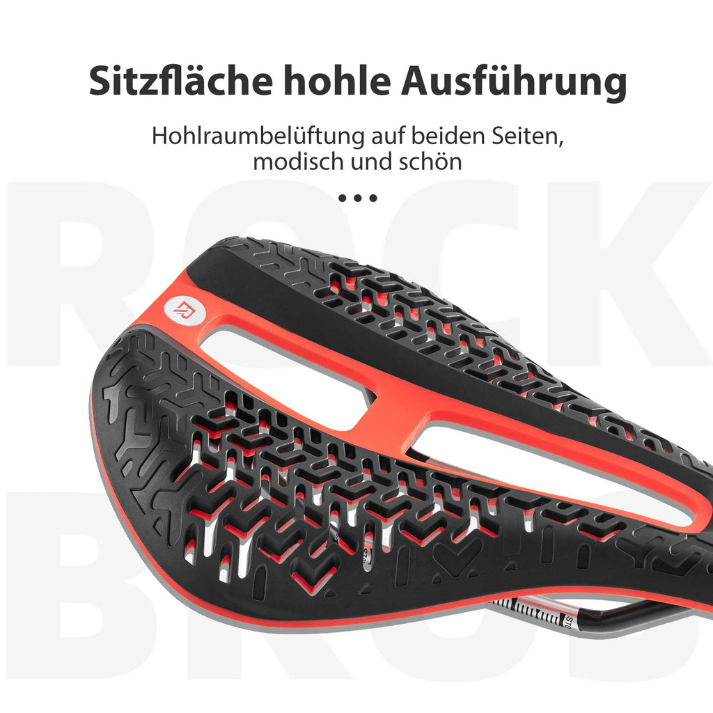 ROCKBROS Fahrradsattel ergonomischer Fahrrad Sattel für Rennrad & MTB