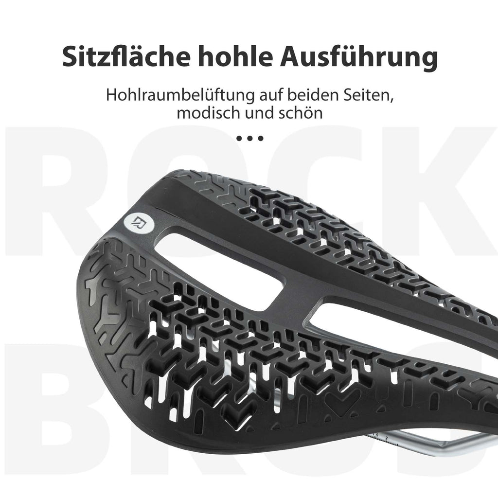 ROCKBROS Fahrradsattel ergonomischer Fahrrad Sattel für Rennrad & MTB