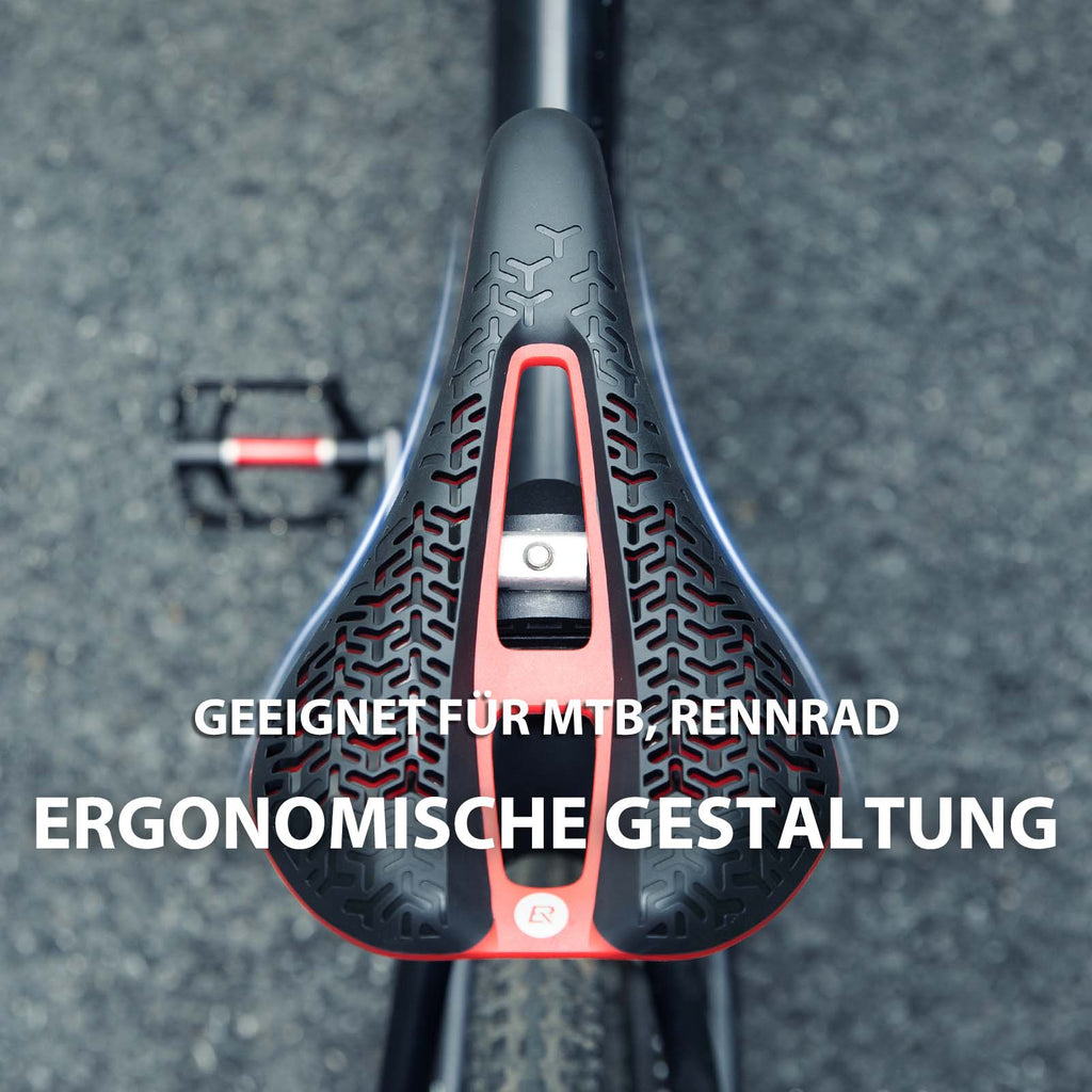 ROCKBROS Fahrradsattel ergonomischer Fahrrad Sattel für Rennrad & MTB