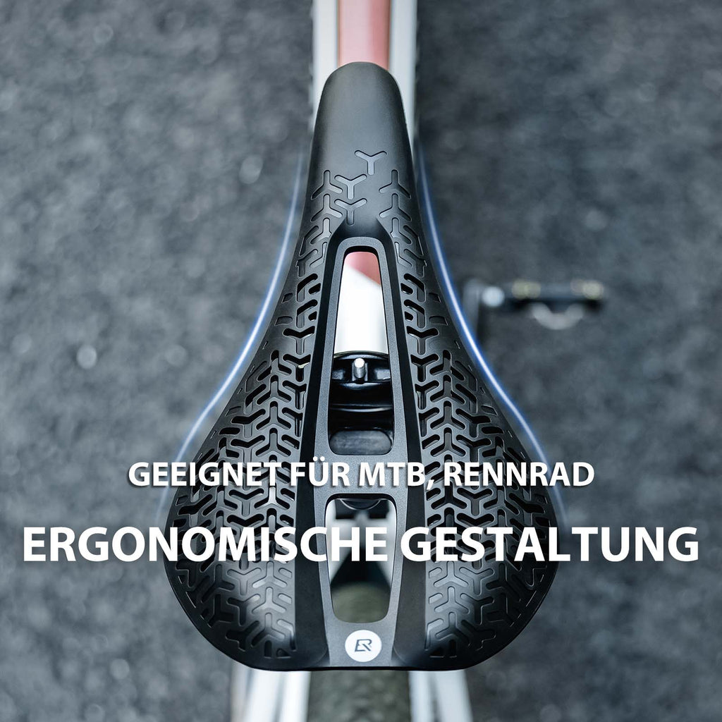ROCKBROS Fahrradsattel ergonomischer Fahrrad Sattel für Rennrad & MTB