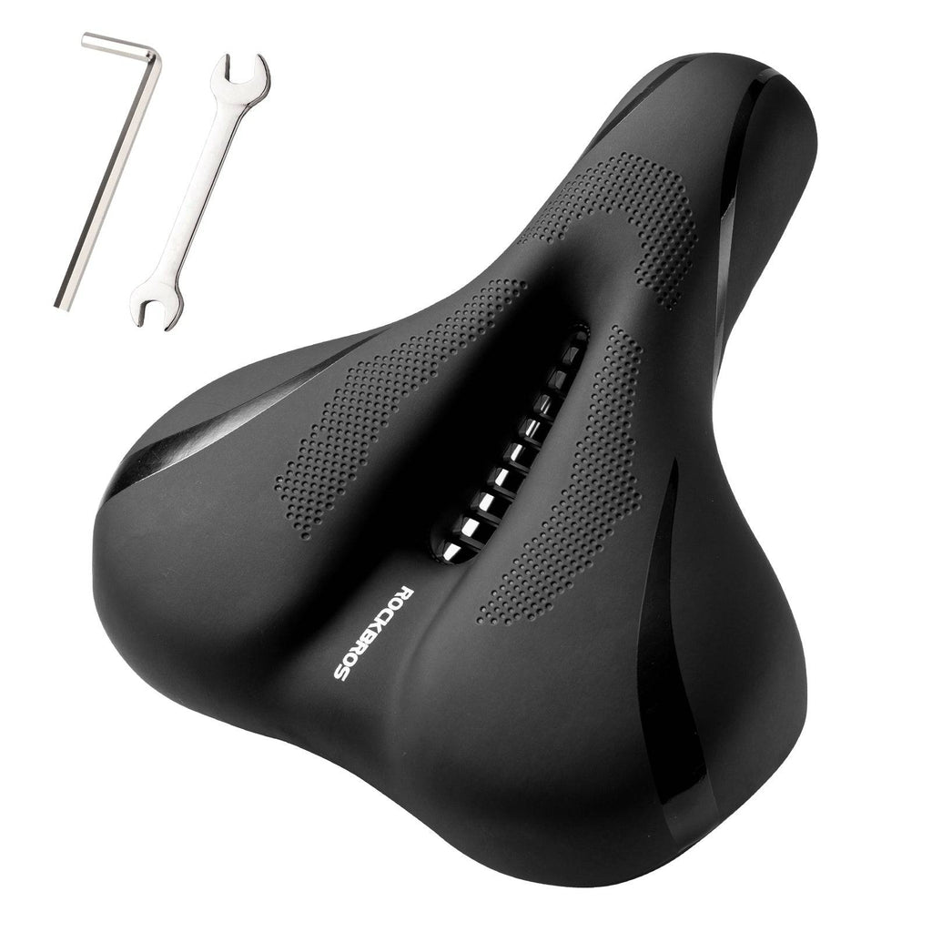 ROCKBROS Fahrradsattel Memory Foam Atmungsaktiv Gel Sattel