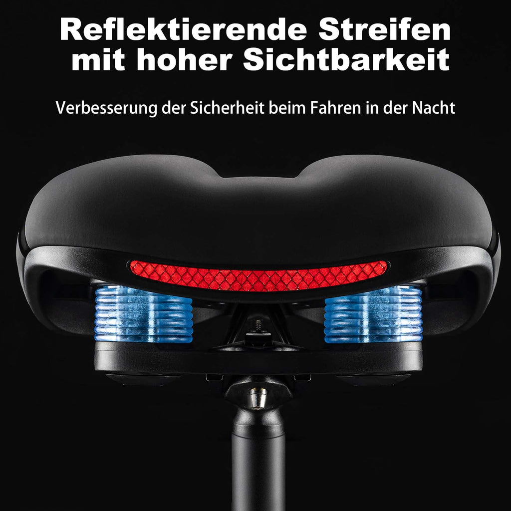 ROCKBROS Fahrradsattel Memory Foam Atmungsaktiv Gel Sattel