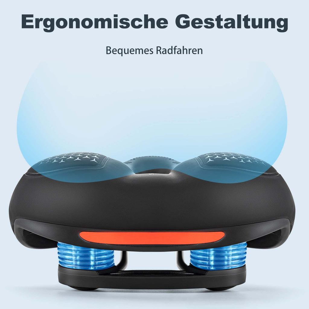 ROCKBROS Fahrradsattel Memory Foam Atmungsaktiv Gel Sattel