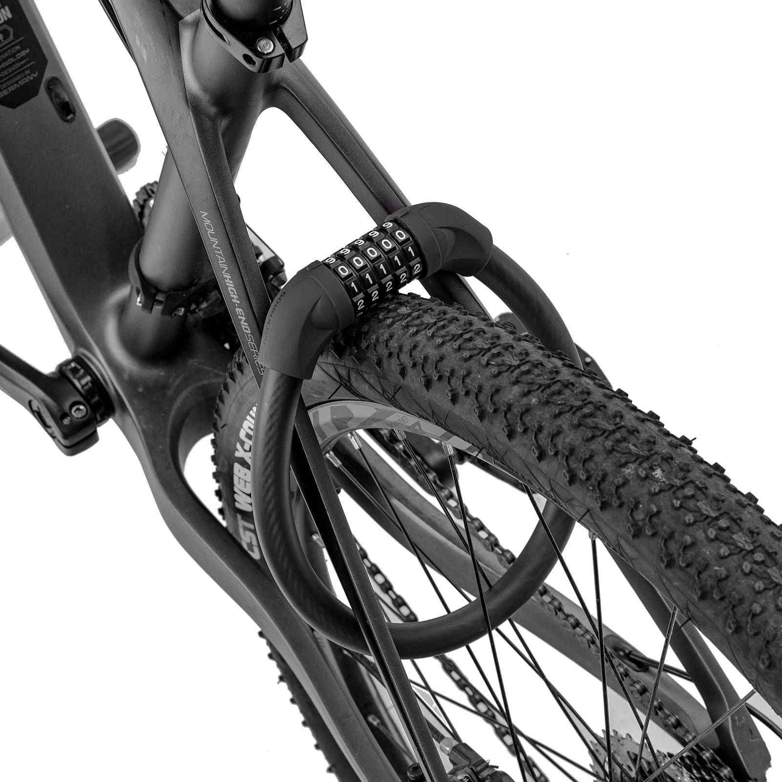 ROCKBROS Fahrradschloss 5-stelliges Kabelschloss