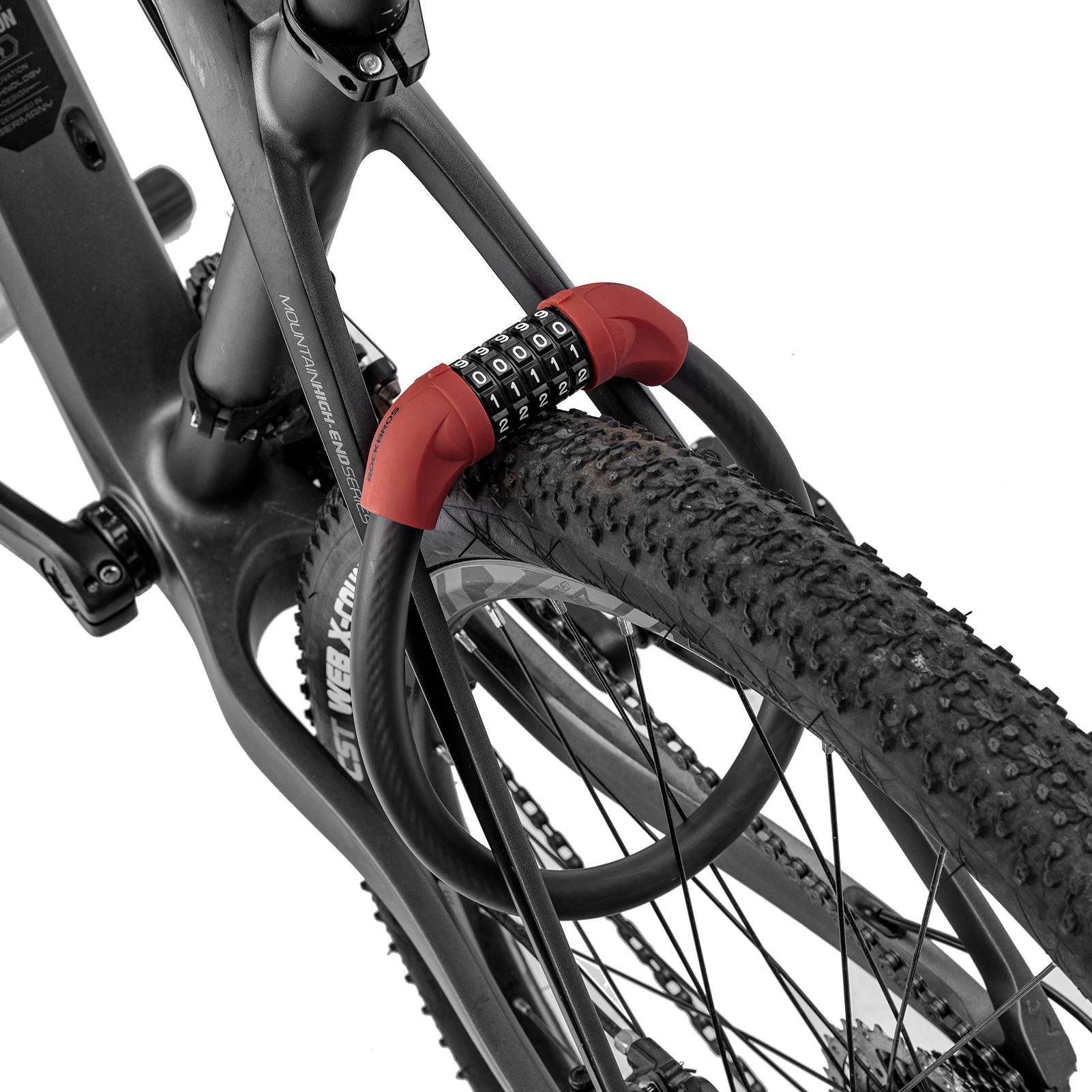 ROCKBROS Fahrradschloss 5-stelliges Kabelschloss