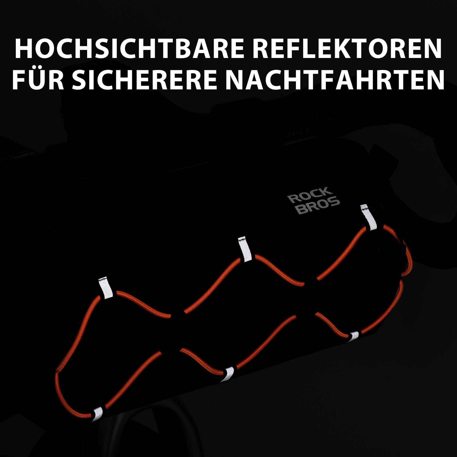 ROCKBROS Fahrradtasche Lenkertasche 2,2L mit Schultergurt in 6 Farben