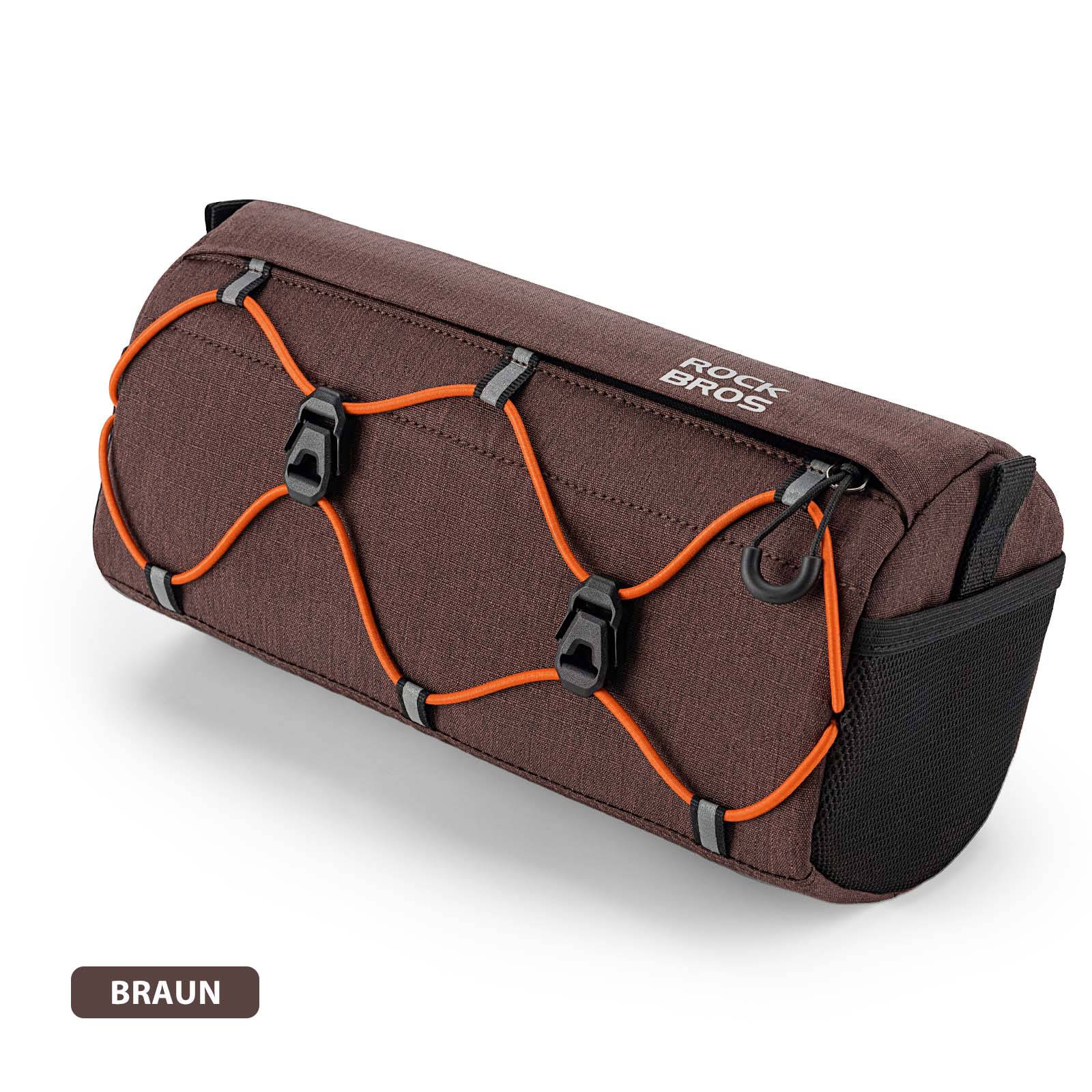 ROCKBROS Fahrradtasche Lenkertasche 2,2L mit Schultergurt in 6 Farben