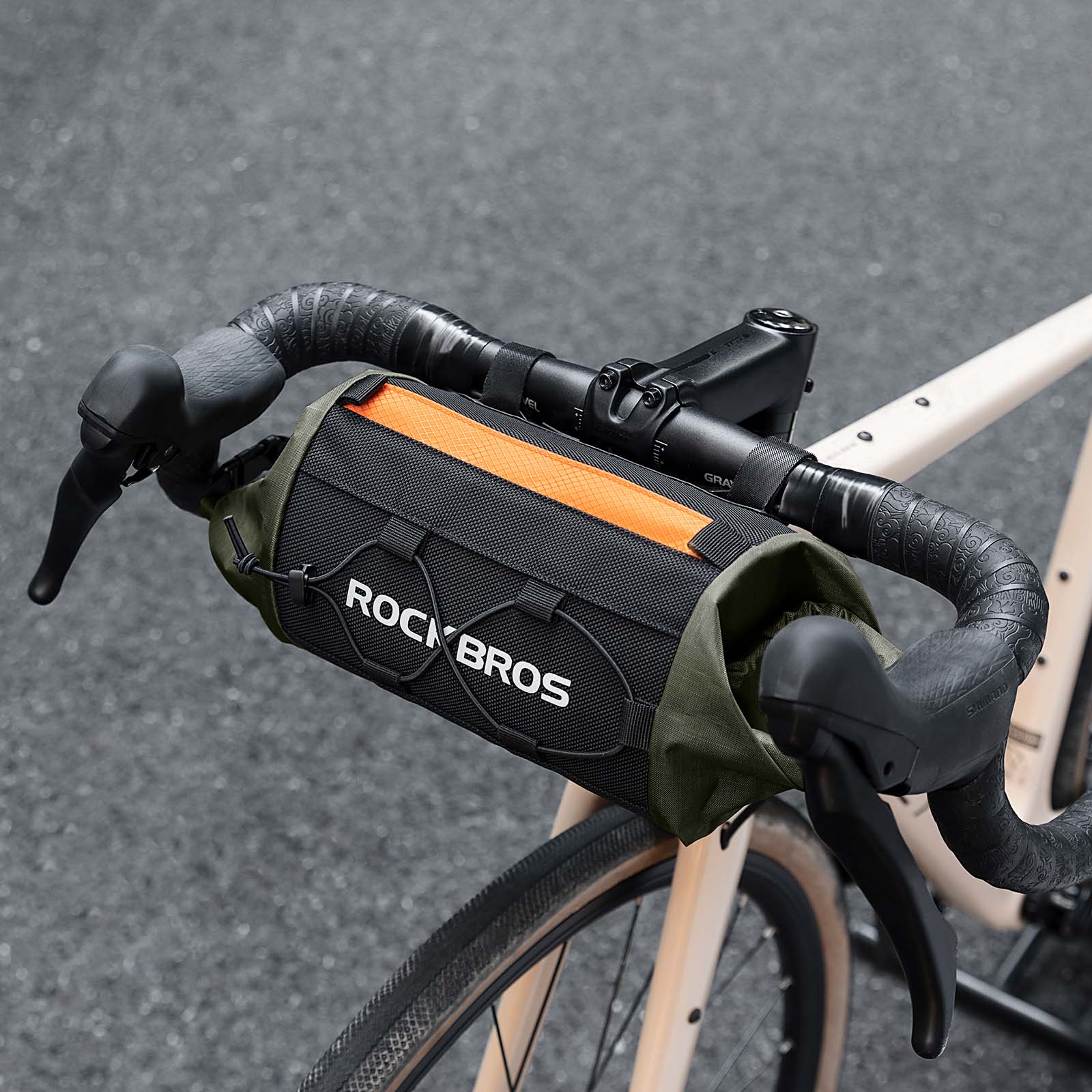 Fahrradtasche Lenkertasche Aufbewahrungstasche mit Schultergurt
