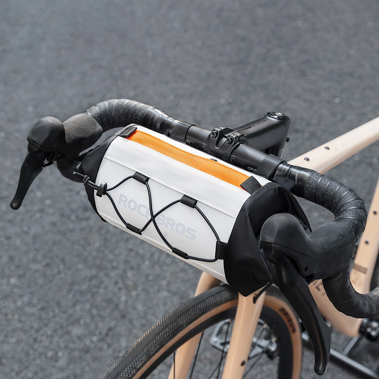 Fahrradtasche Lenkertasche Aufbewahrungstasche mit Schultergurt