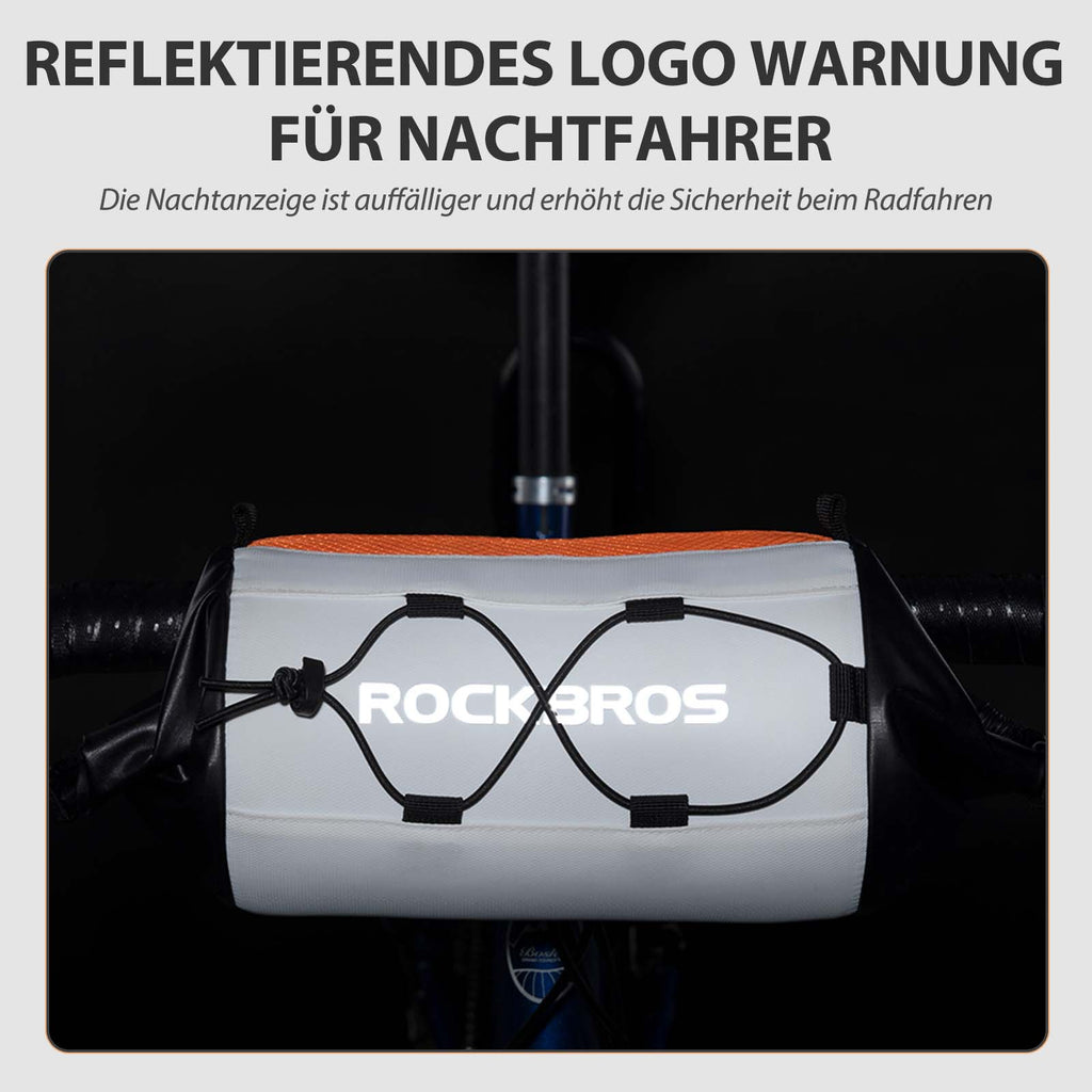 Fahrradtasche Lenkertasche Aufbewahrungstasche mit Schultergurt
