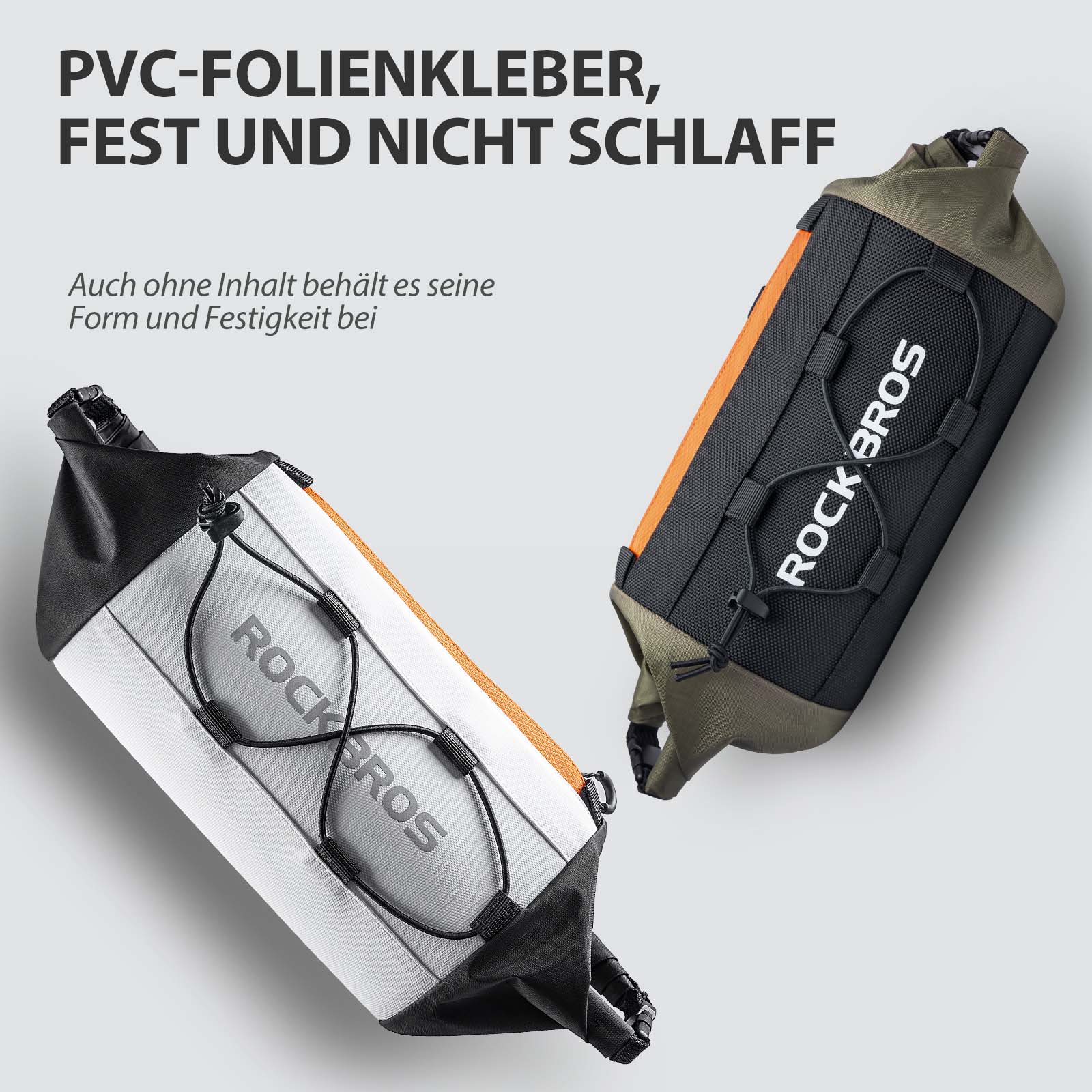 Fahrradtasche Lenkertasche Aufbewahrungstasche mit Schultergurt