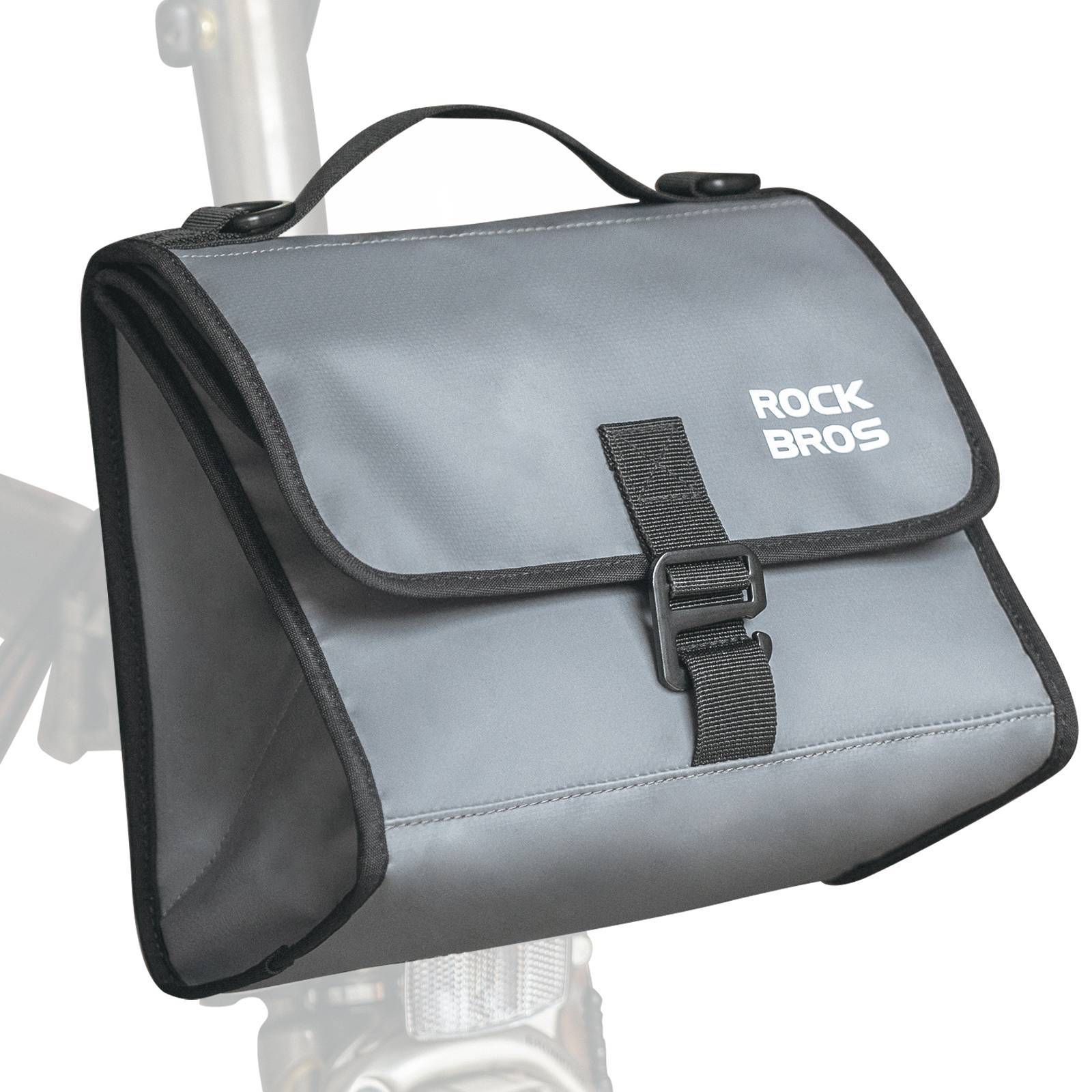 ROCKBROS Fahrradtasche Lenkertasche Fronttasche mit Schultergurt