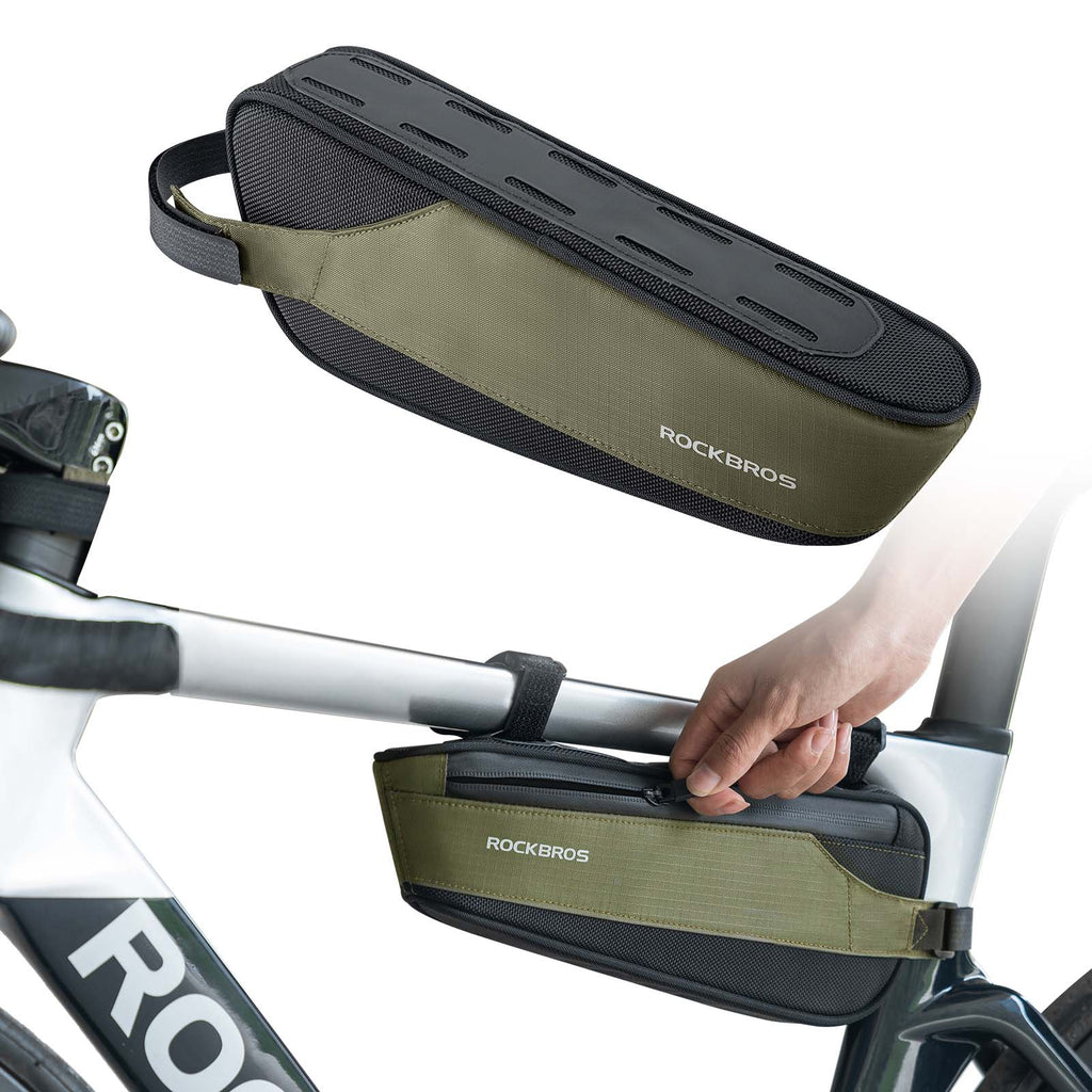 ROCKBROS Fahrradtasche Reflektierende Kapazität von 1,4L Rahmentasche