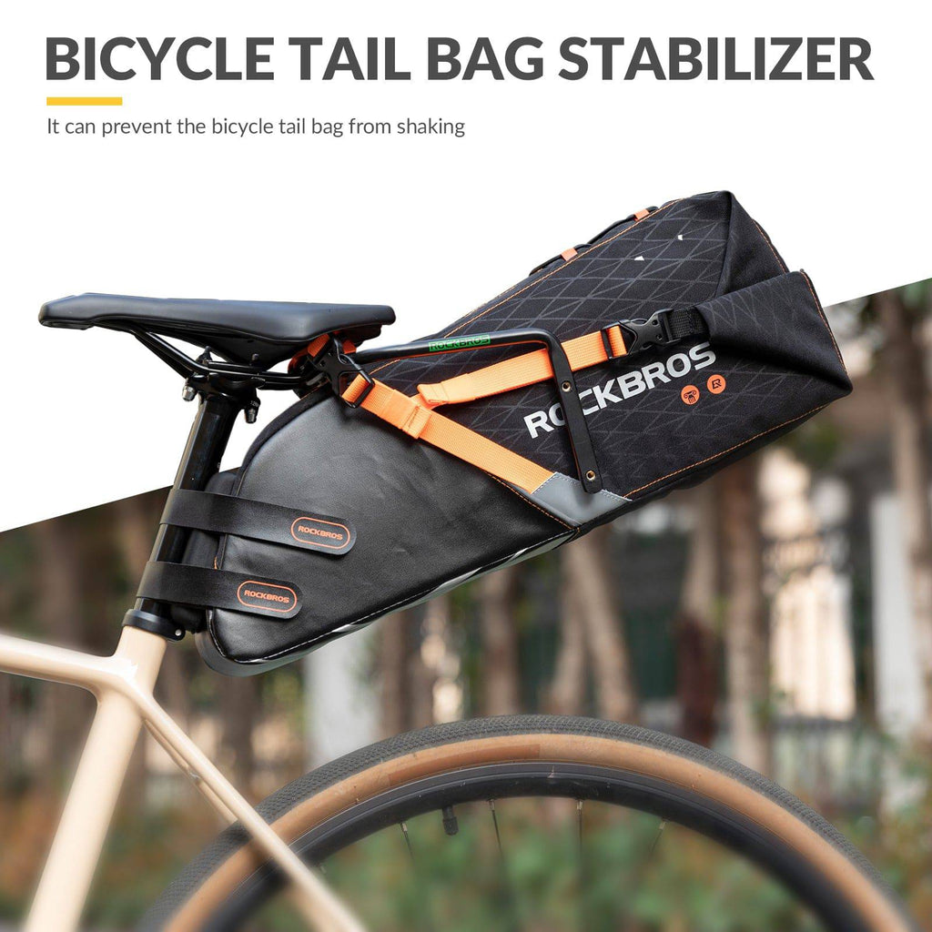 ROCKBROS Flaschenhalter & Stabilisator Stütze für Fahrrad Satteltasche