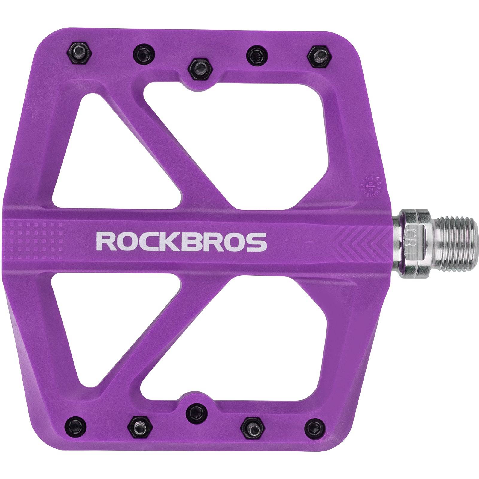 ROCKBROS Flat pedale 9/16 aus Nylon 3 Sealed Bearings rutschfest