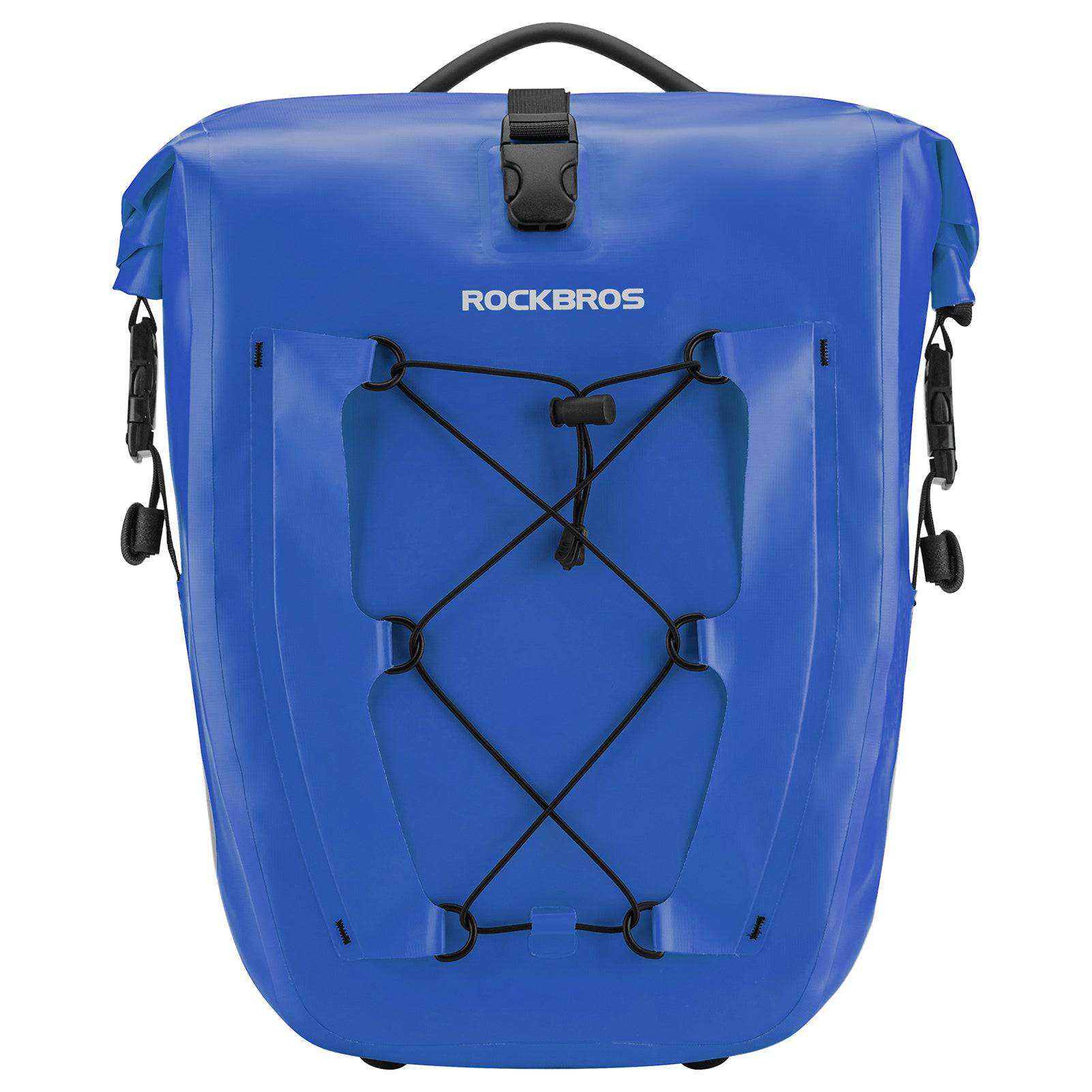 ROCKBROS Gepäckträgertasche 25L-32L 100 % wasserdicht mit Tragegriff