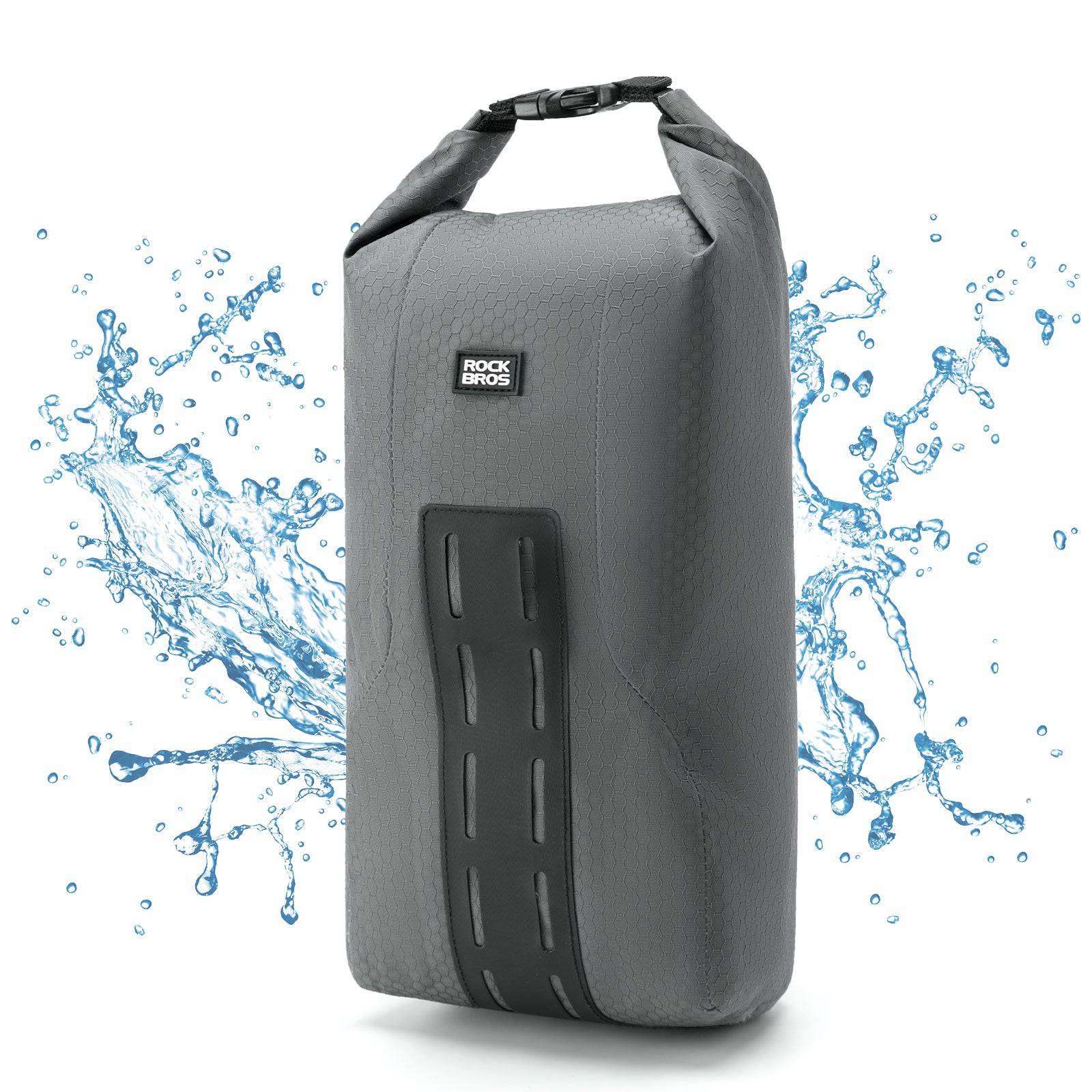 ROCKBROS Gepäckträgertasche Gepäckträger für Vordergabel 2,7 L, Wasserdicht
