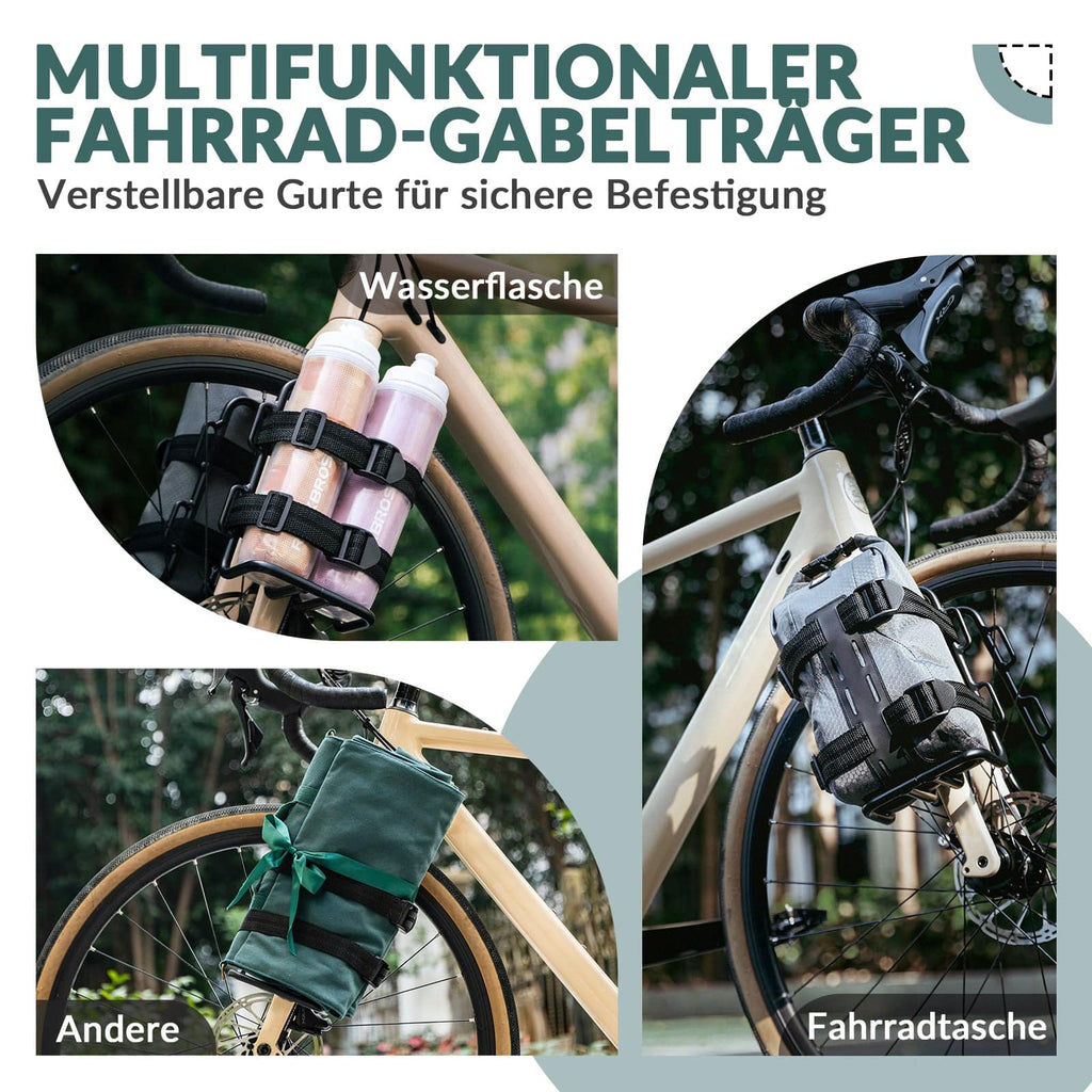 ROCKBROS Gepäckträgertasche Gepäckträger für Vordergabel 2,7 L, Wasserdicht
