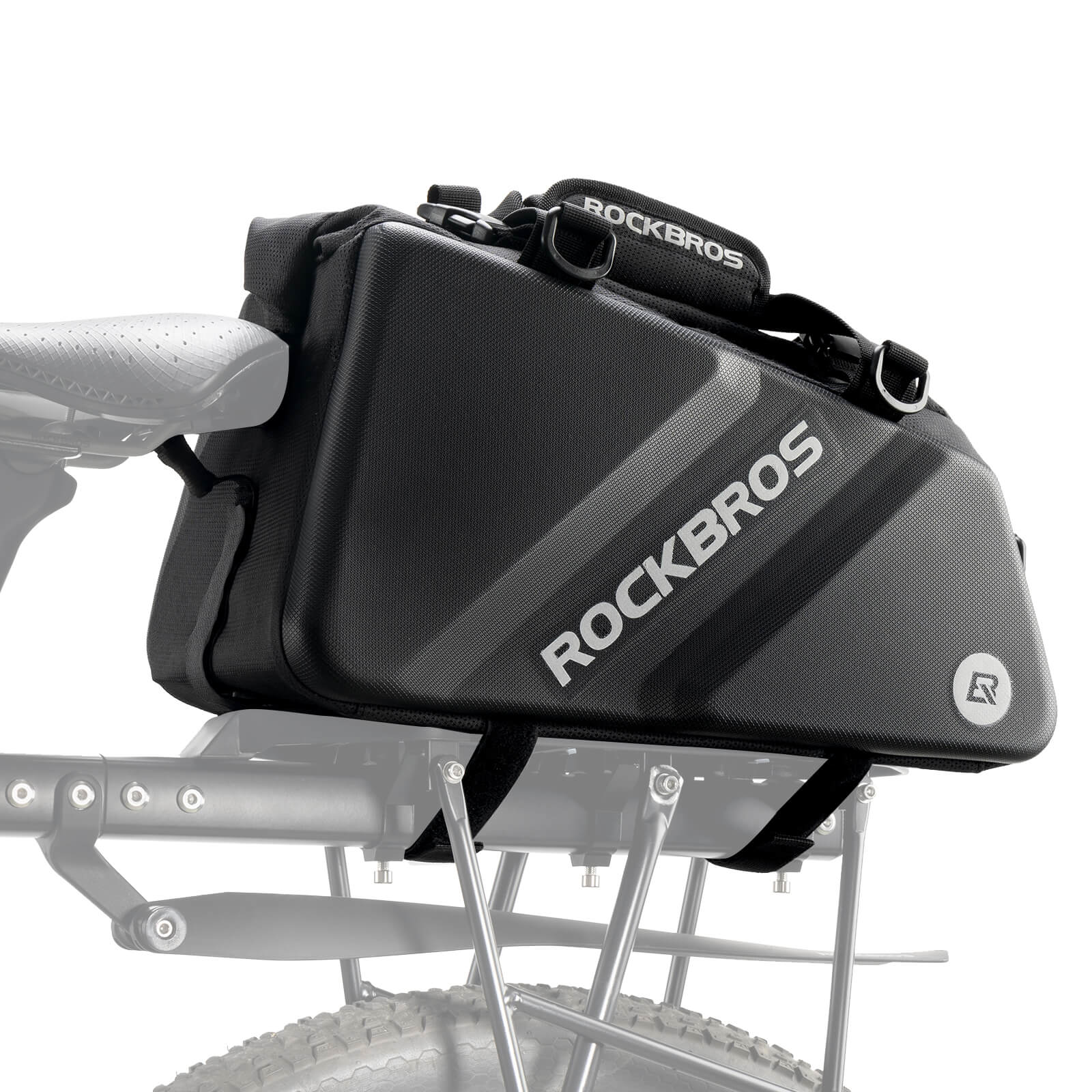 ROCKBROS Gepäckträgertasche Reflektierend Transporttasche 11,6 L mit Schultergurt