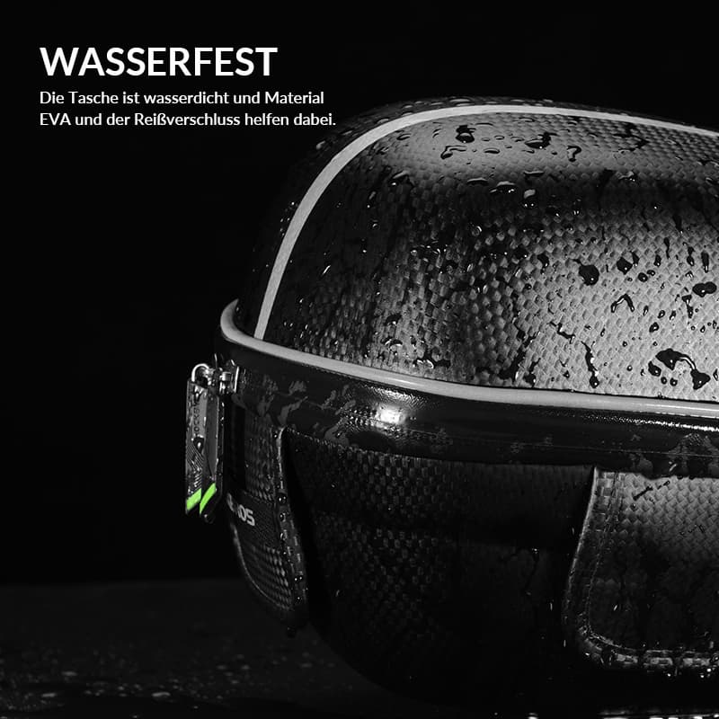 Gepäckträgertasche Wasserfest Schnellspanner Design mit Halterung