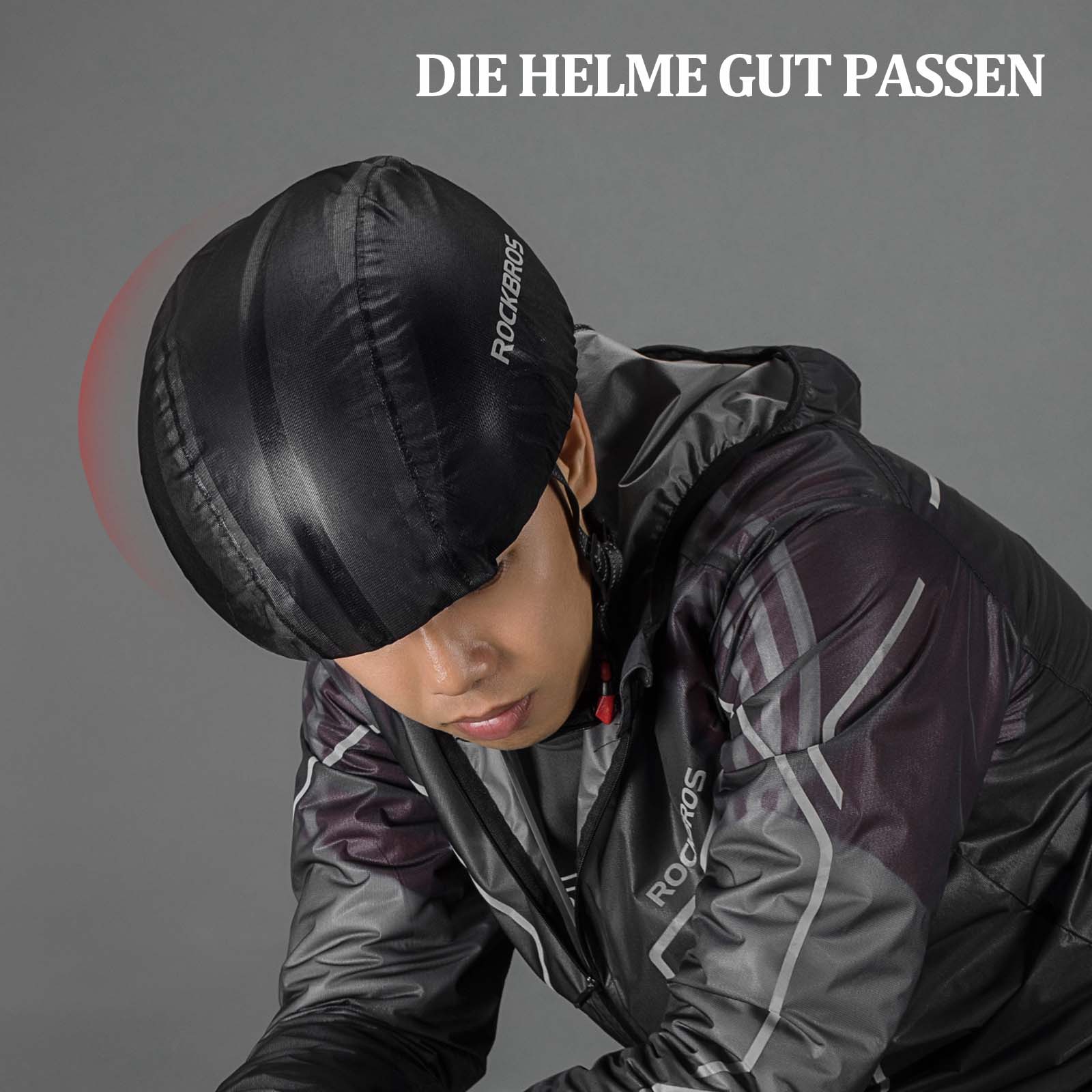 ROCKBROS Helm Cover wasserdicht staubdicht Helmüberzug für Fahrradhelm