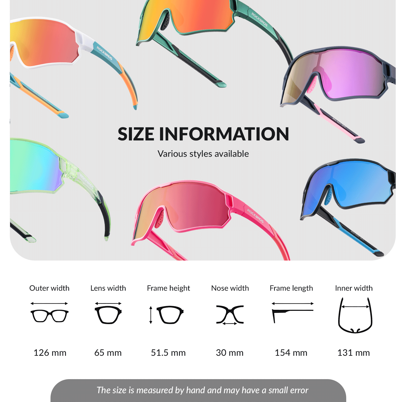 Polarisierte Kinder-Fahrradbrille mit UV400-Schutz