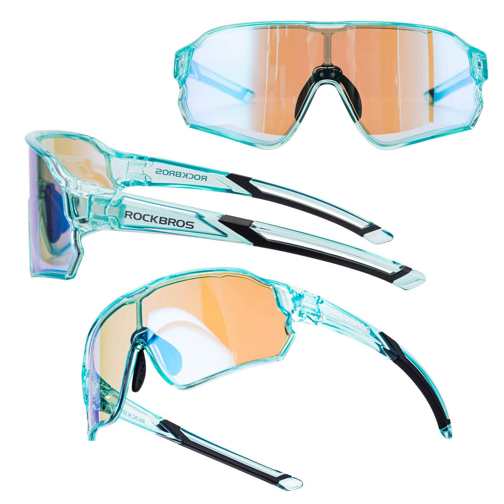 Selbsttönende Fahrradbrille für Kinder mit UV400-Schutz