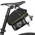 ROCKBROS Kratzfest Fahrrad Satteltasche mit Flaschenhalter 1,5L