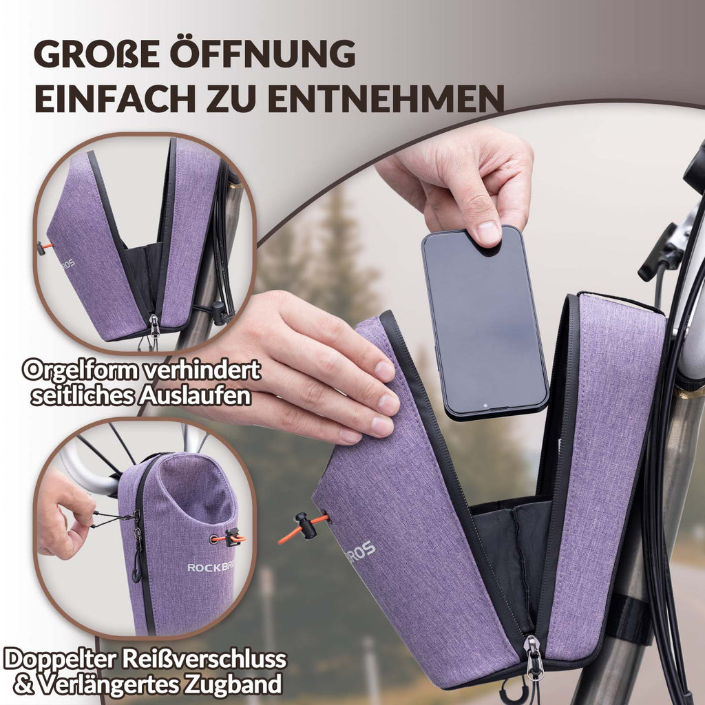 Lenkertasche Flaschentasche Trinkflaschenhalter Multifunktionales Design