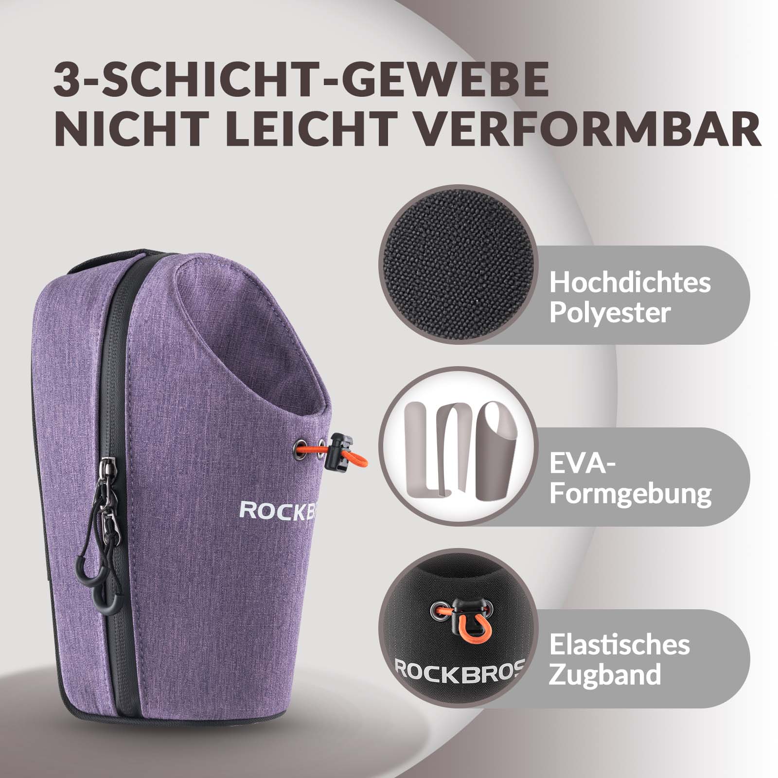 Lenkertasche Flaschentasche Trinkflaschenhalter Multifunktionales Design