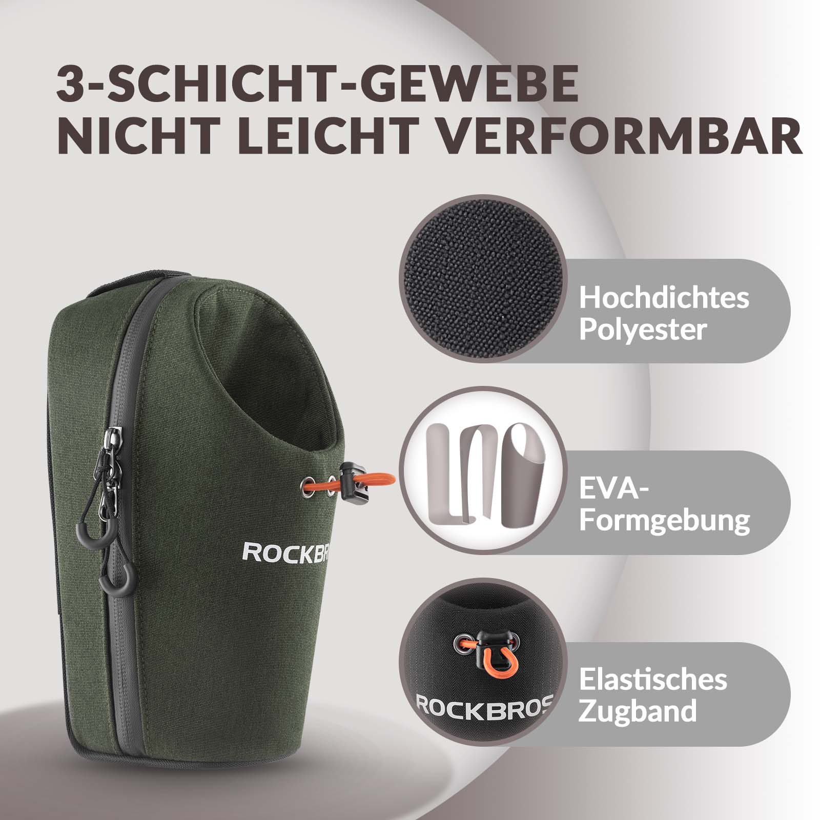 Lenkertasche Flaschentasche Trinkflaschenhalter Multifunktionales Design