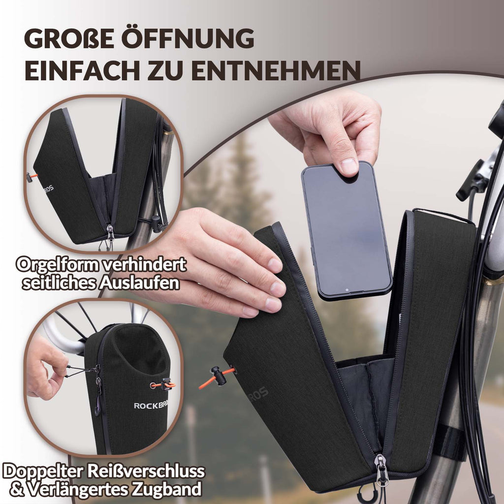 Lenkertasche Flaschentasche Trinkflaschenhalter Multifunktionales Design